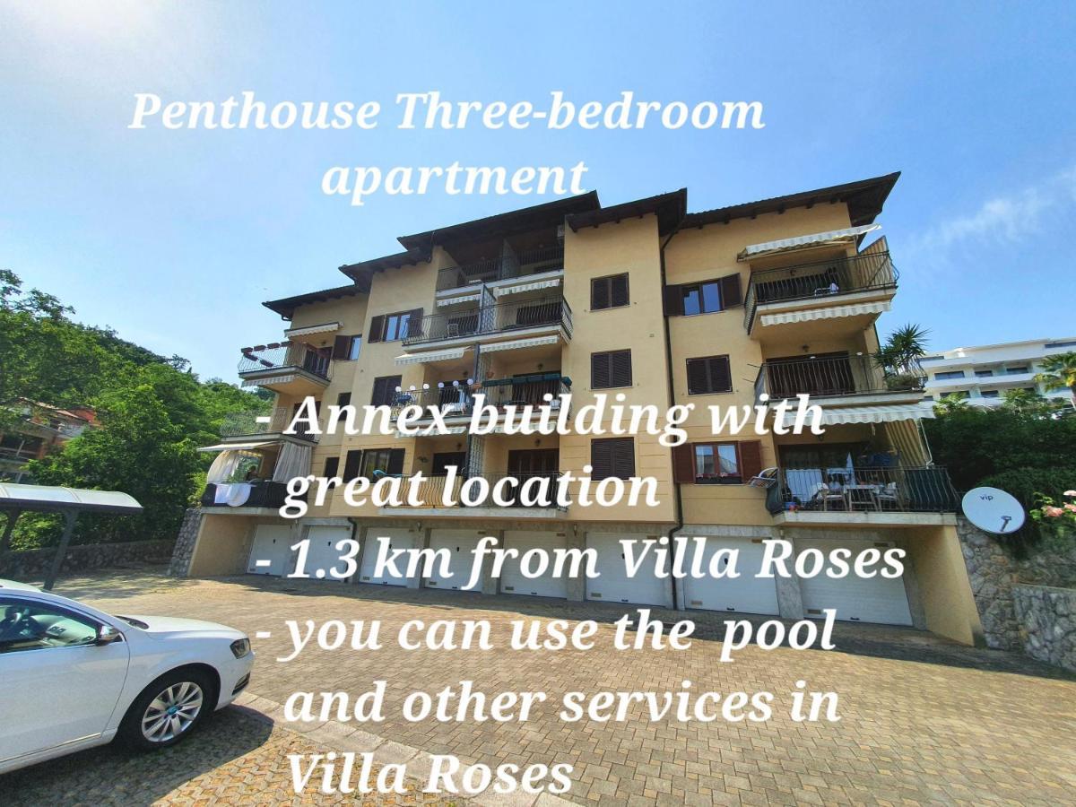 Villa Roses Apartments & Wellness Ičići Pokoj fotografie