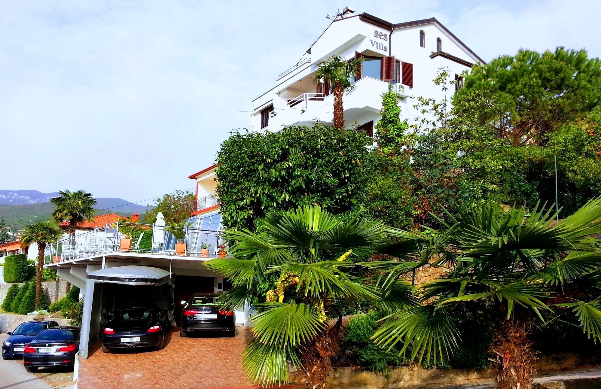 Villa Roses Apartments & Wellness Ičići Exteriér fotografie